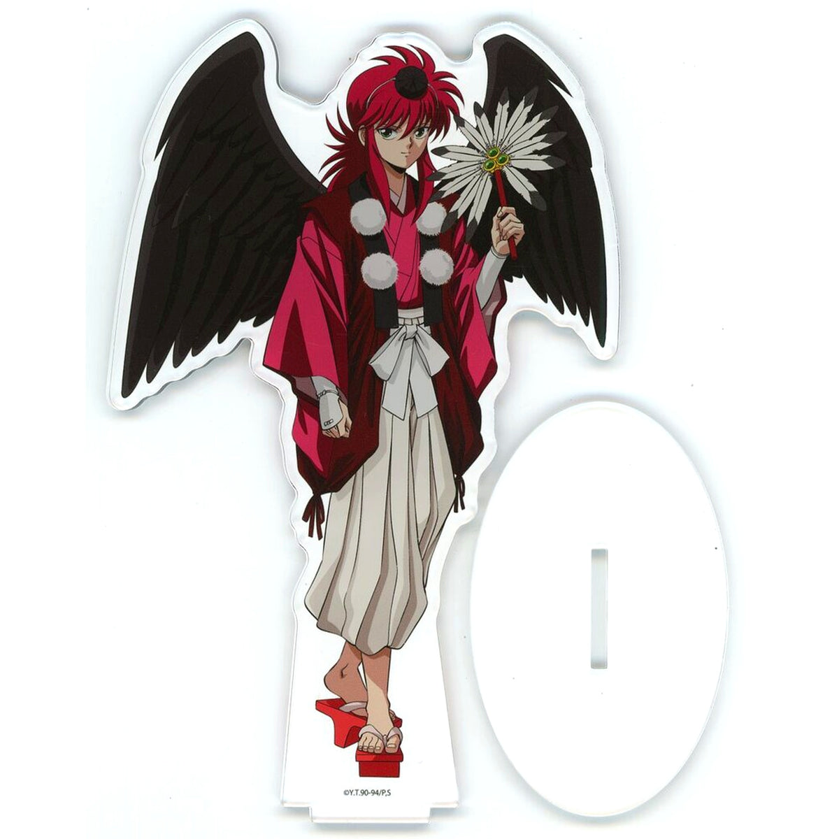 Kurama No. 58 Hyakki Yagyo Ver. Illustration Acrylic Stand Yu Yu Hakusho POP UP Corner in Kinokuniya Bookstore [USED]