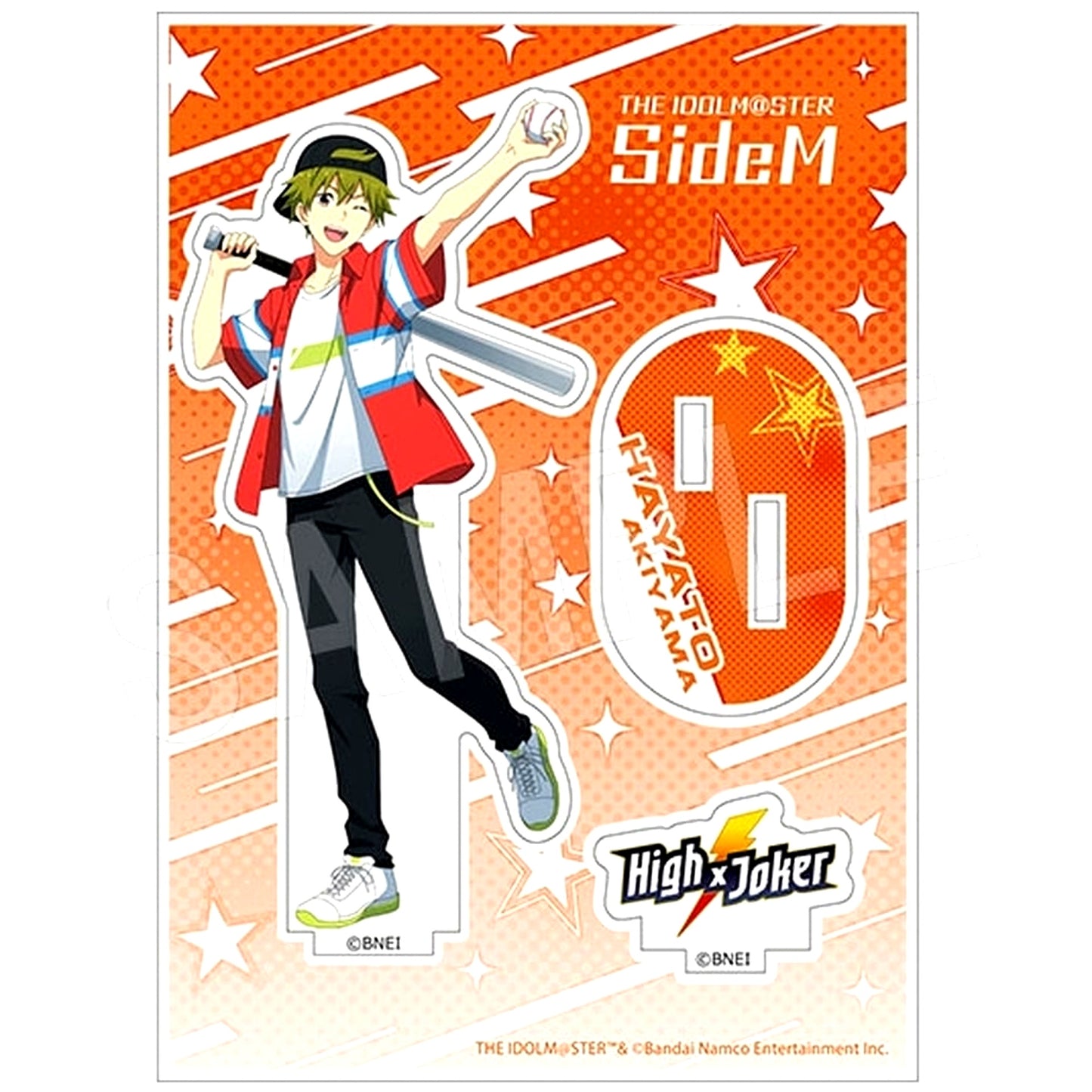 Hayato Akiyama THE IDOLM@STER SideM Acrylic Stand ROUND1 Collab ver. [USED]
