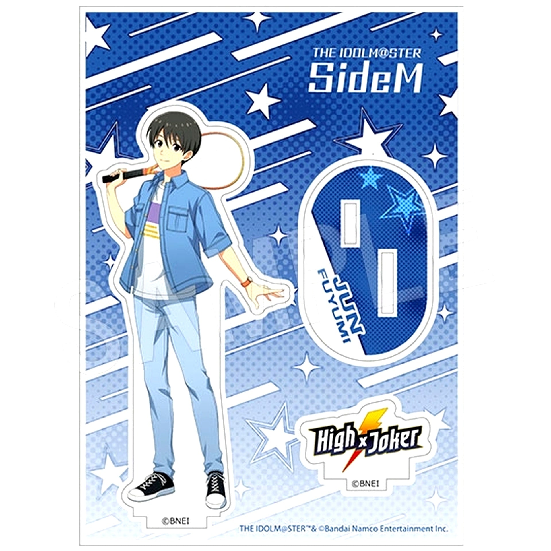 Jun Fuyumi ROUND1 Collabo Ver. Idolmaster SideM Acrylic Stand [USED]