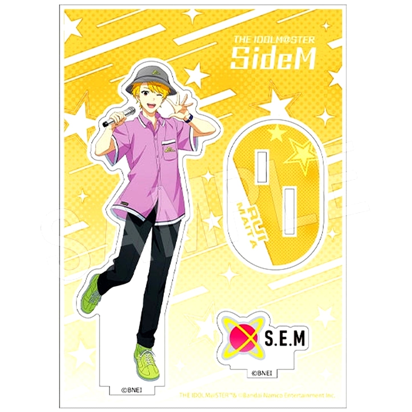 Rui Maita ROUND1 Collabo Ver. Idolmaster SideM Acrylic Stand [USED]