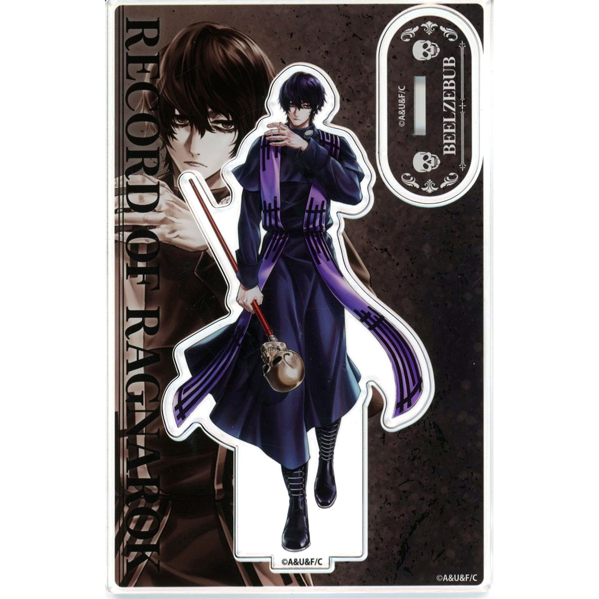 Beelzebub Single Item Illustration Acrylic Stand Comics Record of Ragnarok Coamix Edition Vol. 23 Animate Set Bonus [USED]