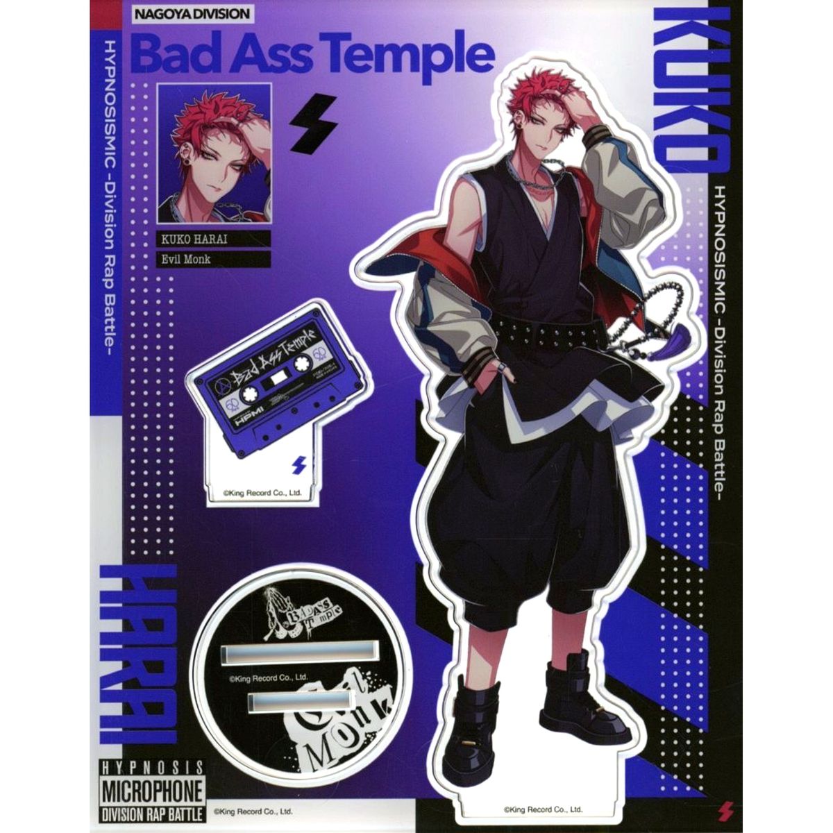 Kuko Harai, Bad Ass Temple Hypnosis Mic: Division Rap Battle Acrylic Stand Division Fan Meeting [USED]