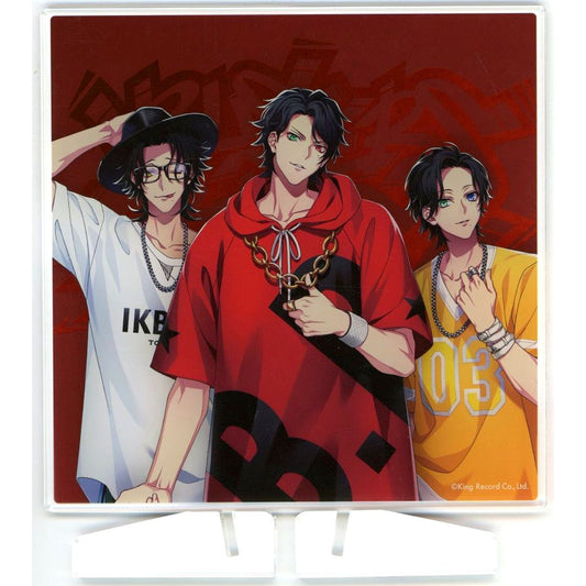 Buster Bros!!! Hypnosis Mic: Division Rap Battle Division Fan Meeting Online Kuji Extra Wardrobe 04 Trading Acrylic Plate A Prize [USED]