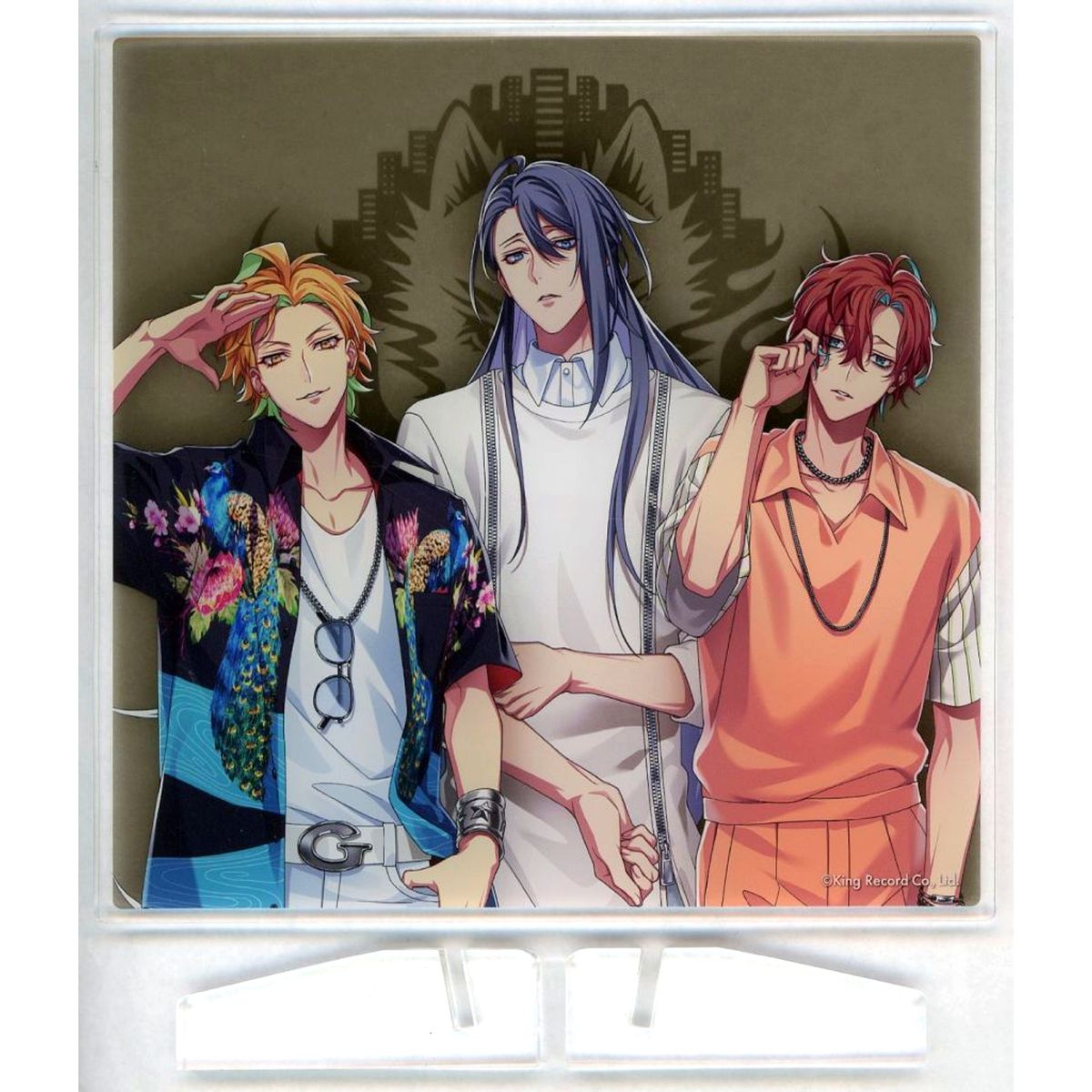 Matenro Hypnosis Mic: Division Rap Battle Division Fan Meeting Online Kuji Extra Wardrobe 03 Trading Acrylic Plate A Prize [USED]