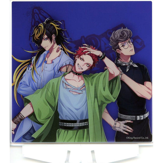 Bad Ass Temple Hypnosis Mic: Division Rap Battle Division Fan Meeting Online Kuji Extra Wardrobe 03 Trading Acrylic Plate A Prize [USED]