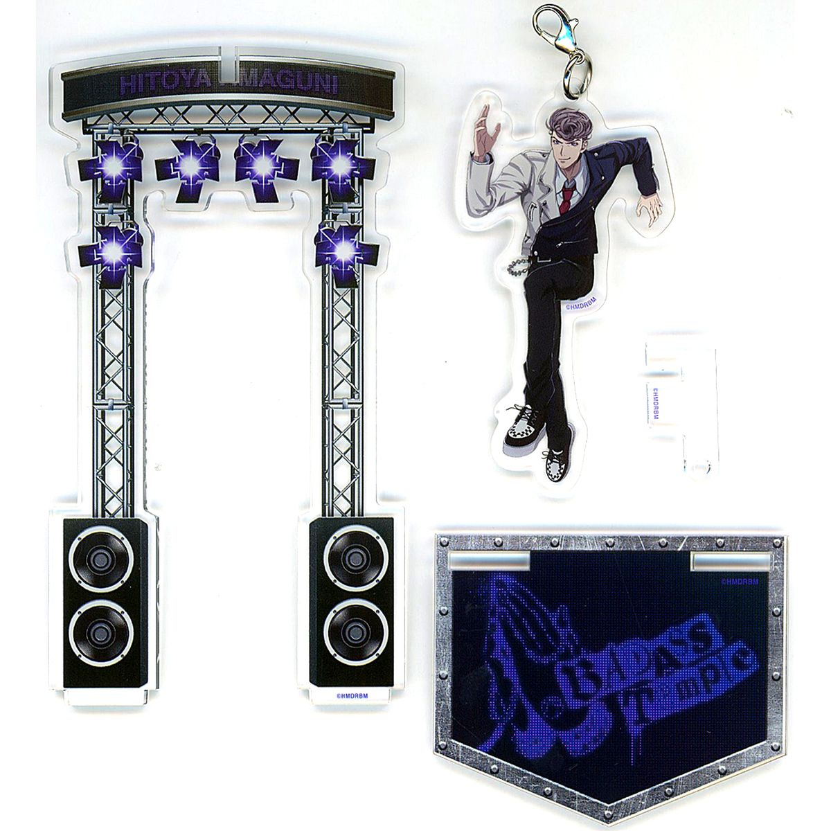 Hitoya Amaguni Hypnosis Mic: Division Rap Battle Swaying Acrylic Stand The Movie Ver. [USED]