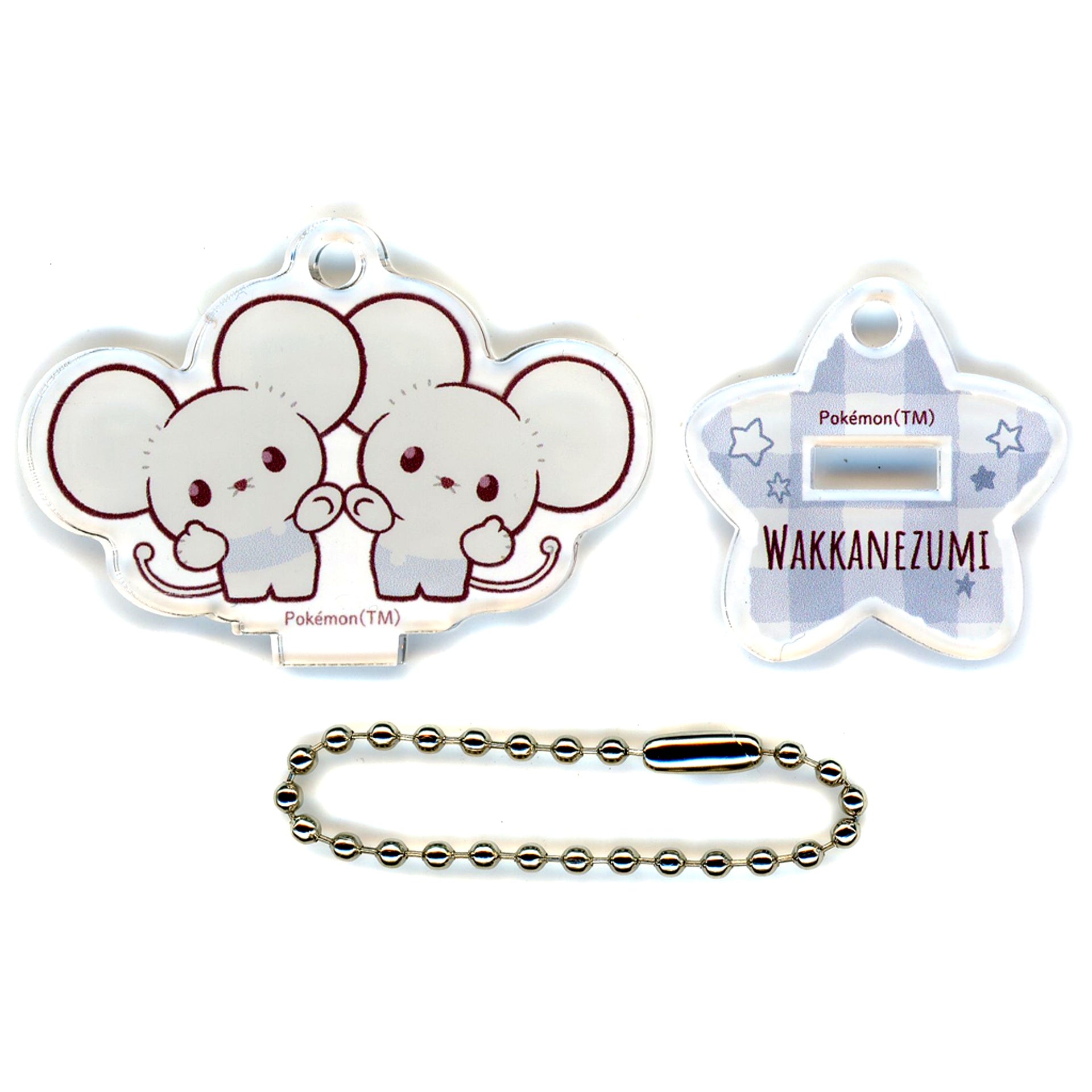 Tandemaus Pokemon Everyone Gather Pokepeace Blind 2WAY Acrylic Keychain [USED]