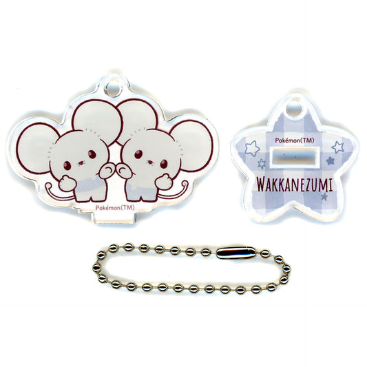 Tandemaus Pokemon Everyone Gather Pokepeace Blind 2WAY Acrylic Keychain [USED]