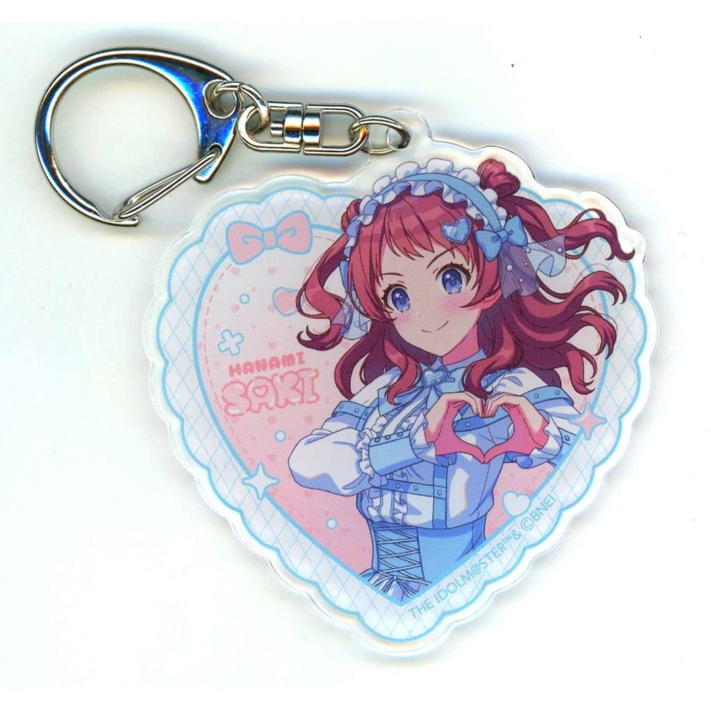 Saki Hanami Gakuen Idolmaster POP UP STORE Acrylic Keychain [USED]