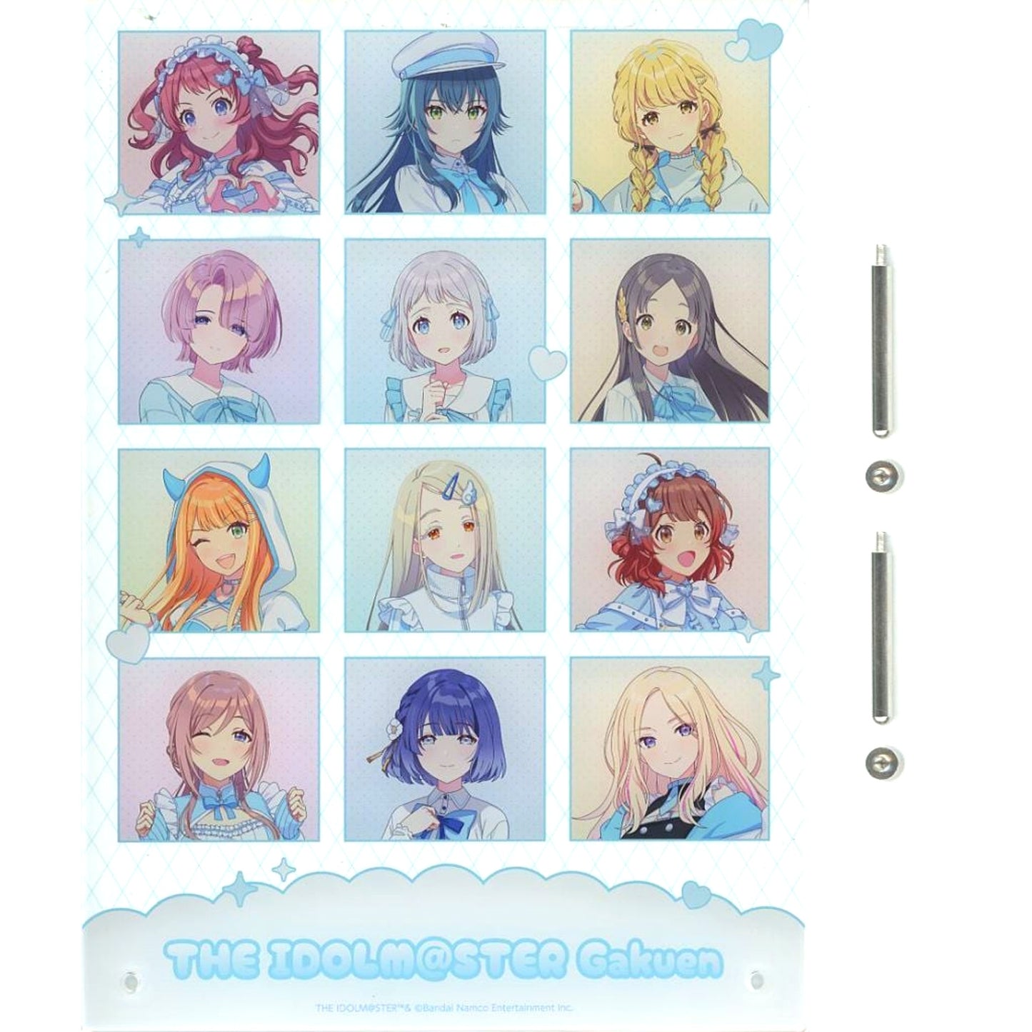 Group Gakuen The Idolmaster Pop Up Store Acrylic Plate [USED]