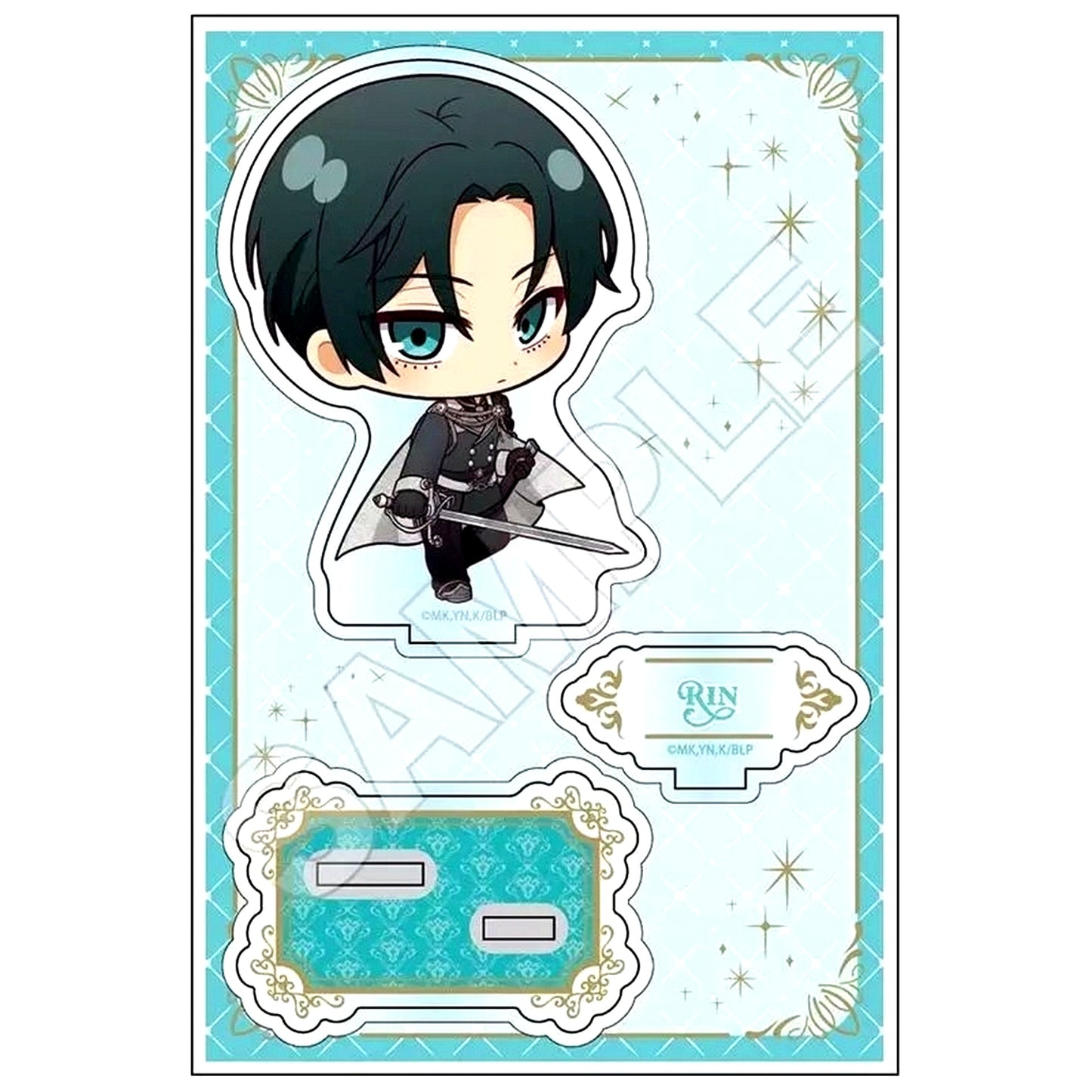 Rin Itoshi Chibitts Noble Style Acrylic Stand Jr. Blue Lock [USED]