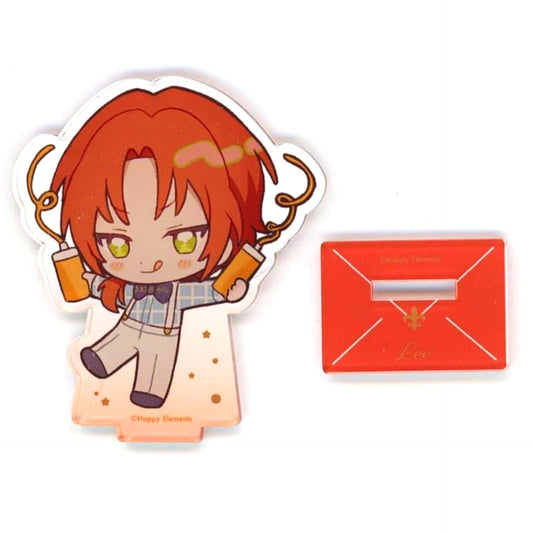 Leo Tsukinaga Ensemble Stars!! ENSEMBLE HOLIDAY!! x animatecafe Newly Drawn Visual Acrylic Stand Collection Group A [USED]