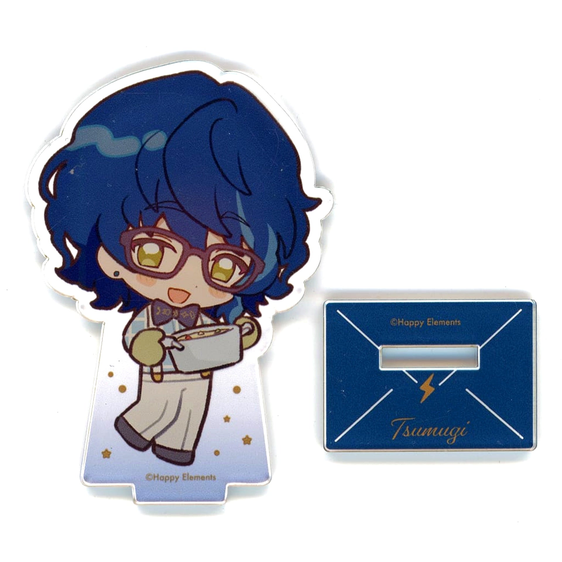 Tsumugi Aoba Ensemble Stars!! Ensemble Holiday x animate cafe Chibi Visual Acrylic Stand Collection B Group [USED]