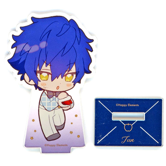 Jun Sazanami Ensemble Stars!! ENSEMBLE HOLIDAY!! x animatecafe Newly Drawn Visual Acrylic Stand Collection Group C [USED]