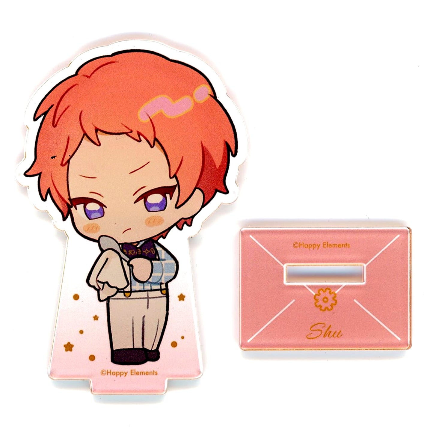 Shu Itsuki Ensemble Stars!! ENSEMBLE HOLIDAY!! x animatecafe Illustration Visual Acrylic Stand Collection Group C [USED]