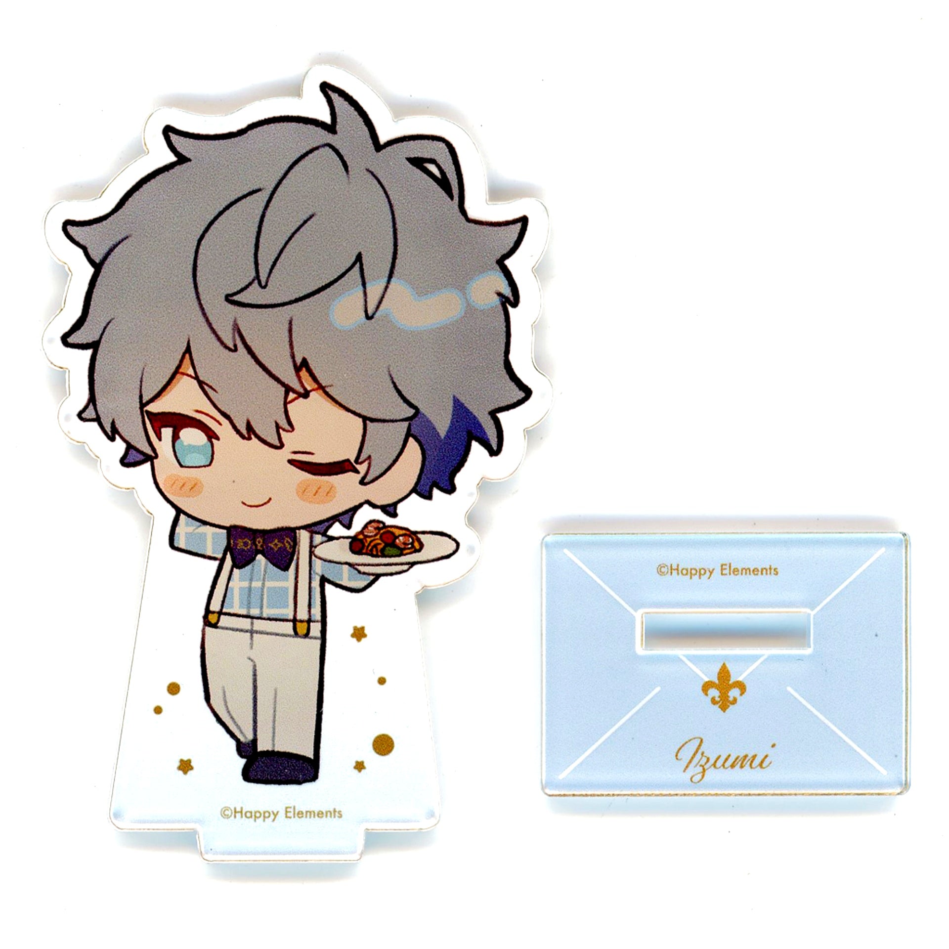 Izumi Sena Ensemble Stars!! ENSEMBLE HOLIDAY!! x animatecafe Illustration Visual Acrylic Stand Collection Group C [USED]