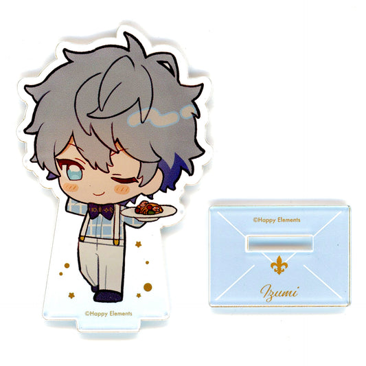 Izumi Sena Ensemble Stars!! ENSEMBLE HOLIDAY!! x animatecafe Illustration Visual Acrylic Stand Collection Group C [USED]