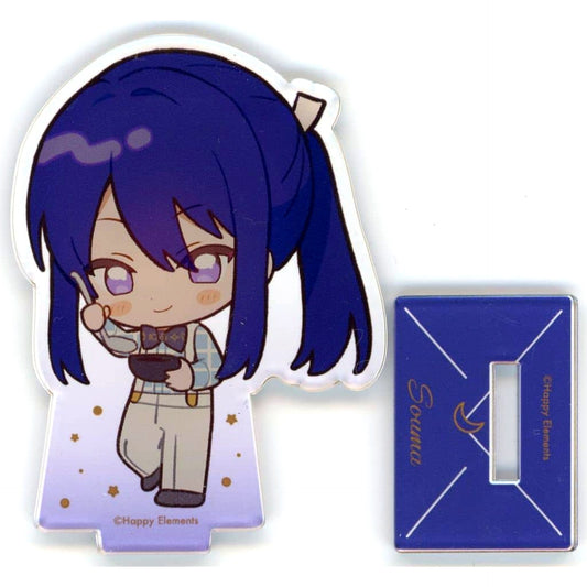 Souma Kanzaki Ensemble Stars!! ENSEMBLE HOLIDAY!! x animatecafe Newly Drawn Visual Acrylic Stand Collection Group D [USED]