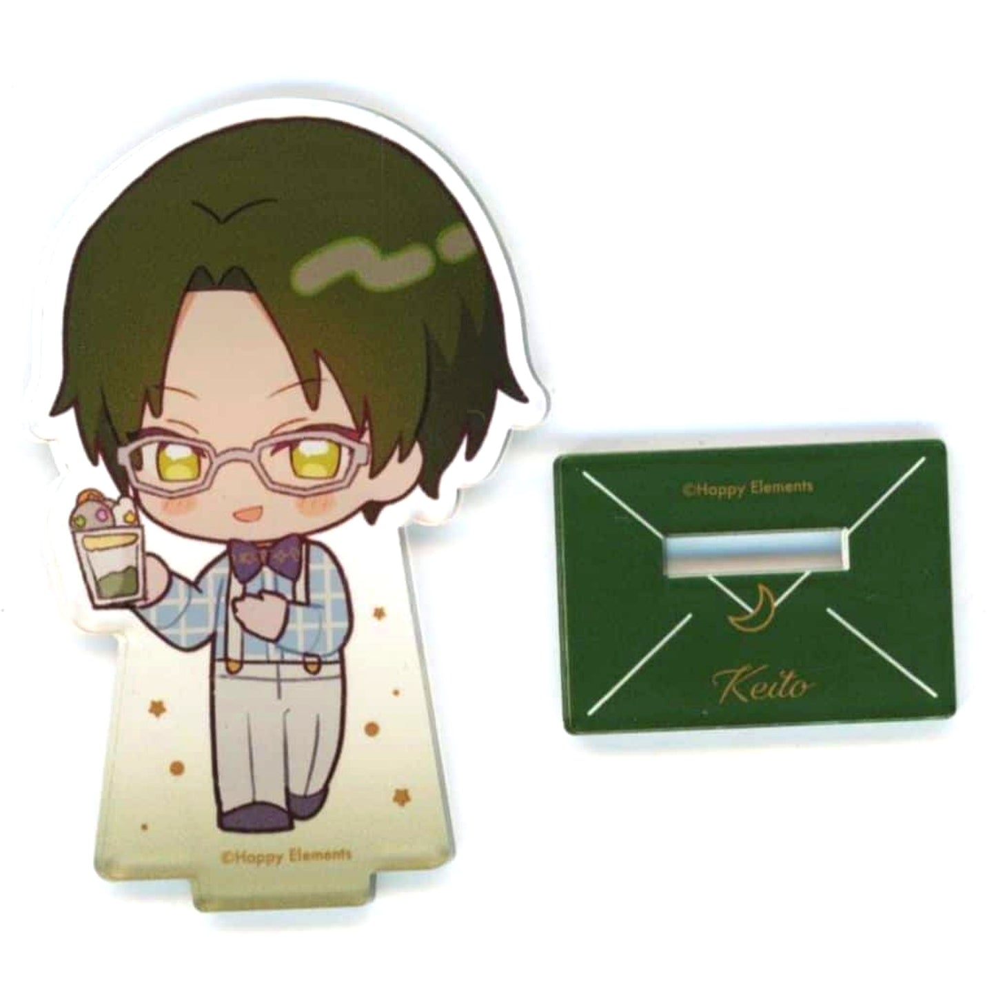 Keito Hasumi Ensemble Stars!! ENSEMBLE HOLIDAY!! x animatecafe Newly Drawn Visual Acrylic Stand Collection Group E [USED]