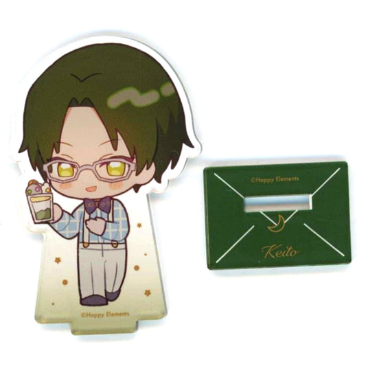 Keito Hasumi Ensemble Stars!! ENSEMBLE HOLIDAY!! x animatecafe Newly Drawn Visual Acrylic Stand Collection Group E [USED]