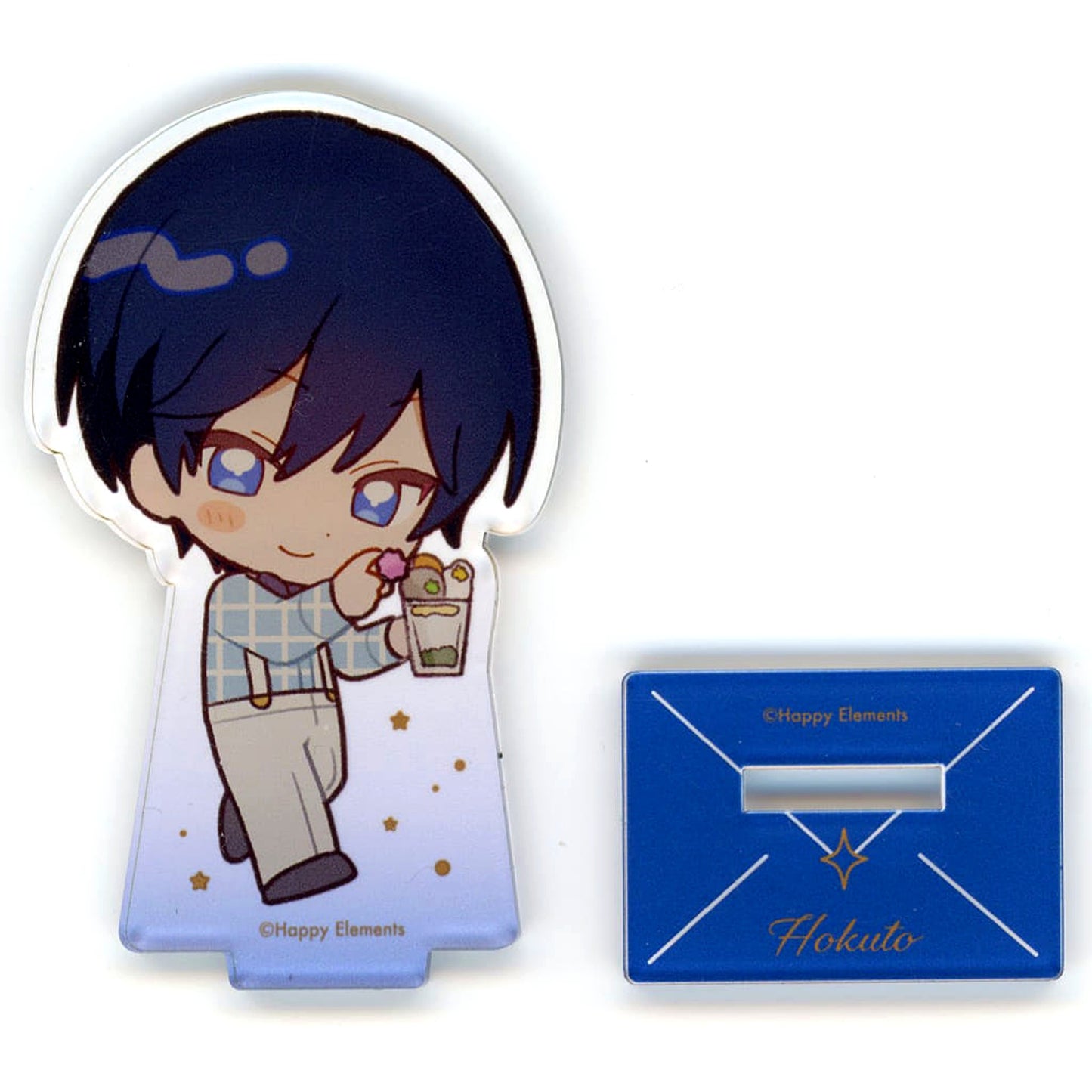 Hokuto Hidaka Ensemble Stars!! Ensemble Holiday x animate cafe Chibi Visual Acrylic Stand Collection E Group [USED]
