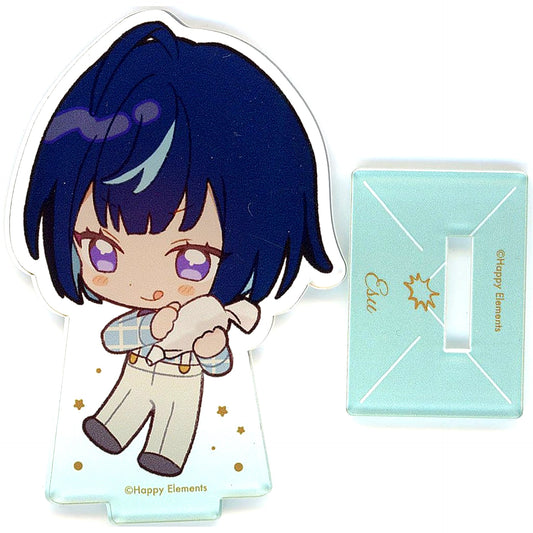 Esu Sagiri Ensemble Stars!! ENSEMBLE HOLIDAY!! x animatecafe Newly Illustrated Visual Acrylic Stand Collection Group E [USED]