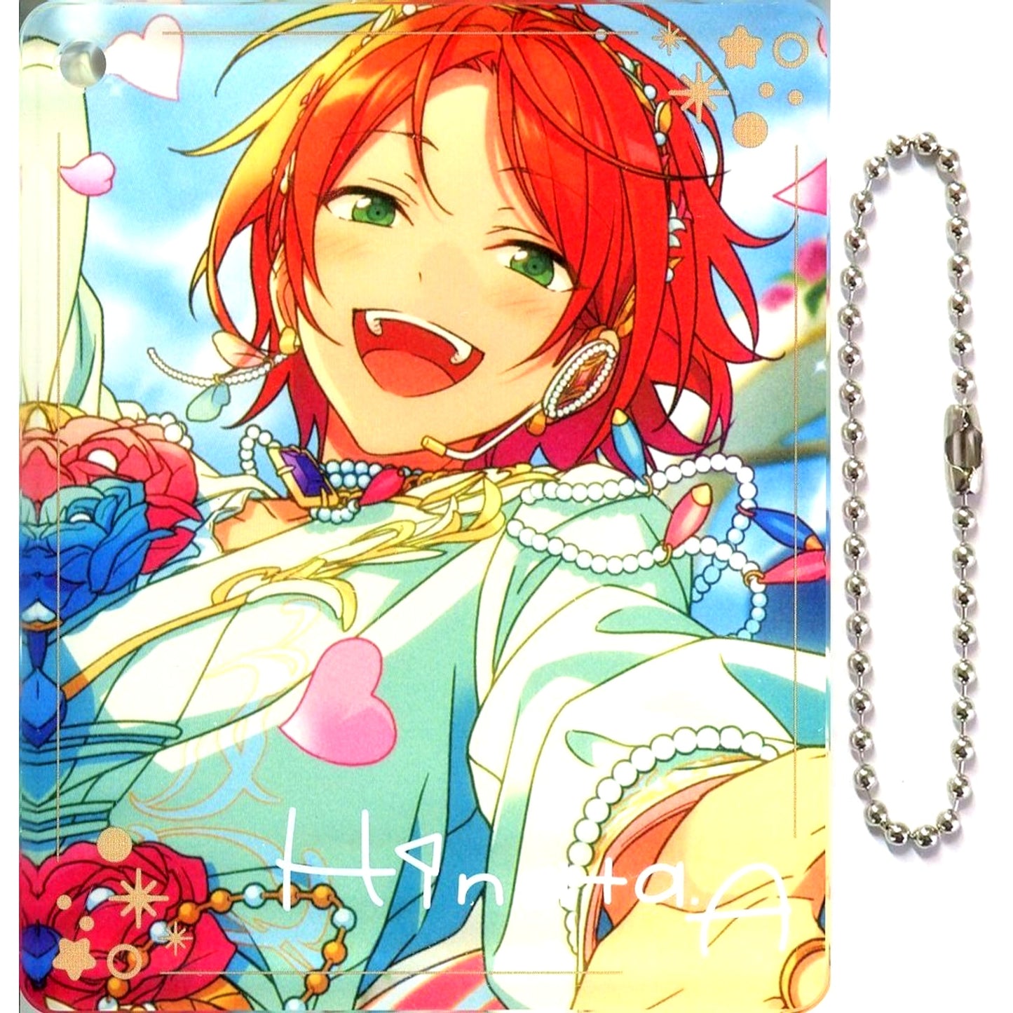 Hinata Aoi Ensemble Stars!! ENSEMBLE HOLIDAY!! x Animate Cafe CoLotta Vol.5 Trading Acrylic Plate Keychain Group A [USED]