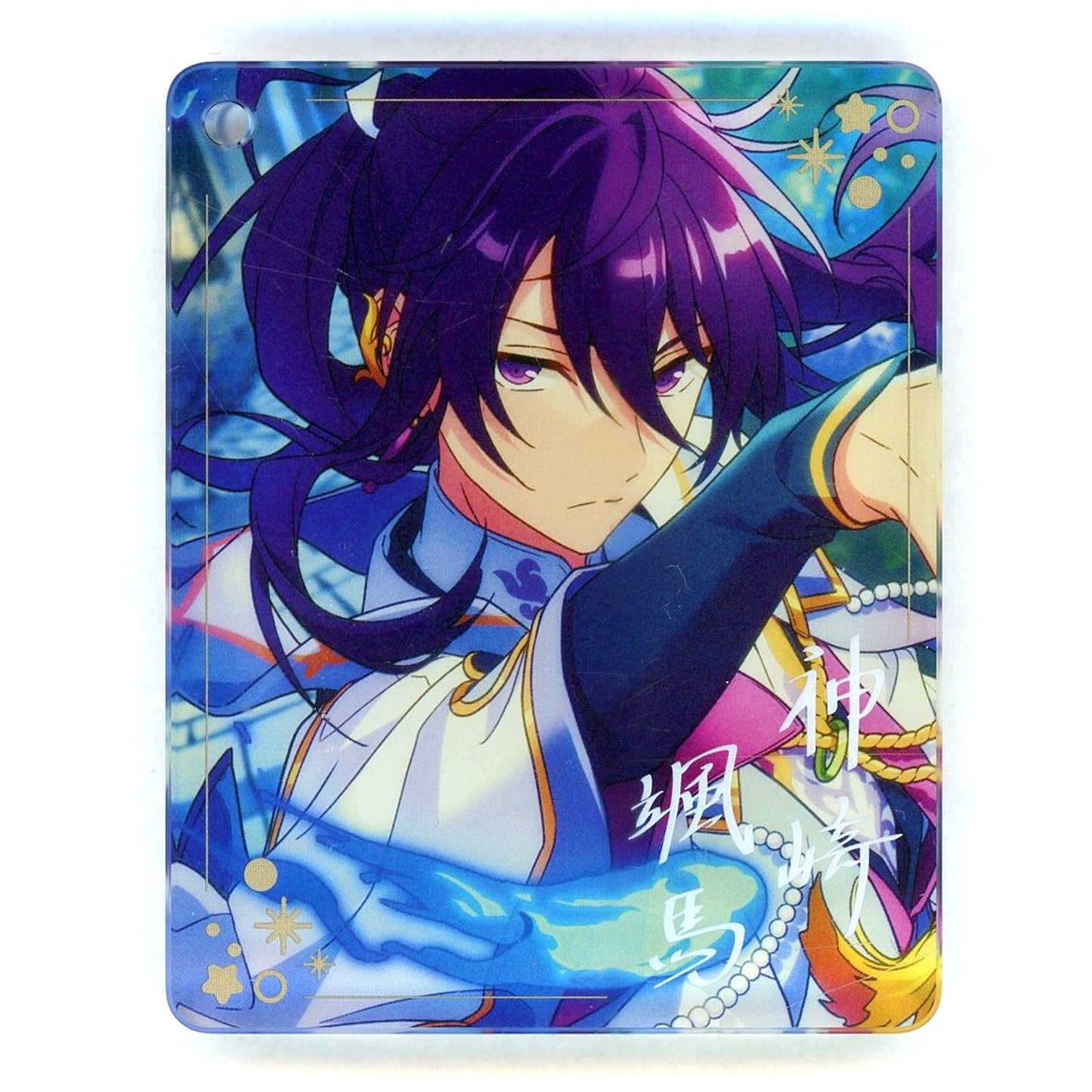 Soma Kanzaki Ensemble Stars!! ENSEMBLE HOLIDAY!! x animatecafe CoLotta Vol.5 Trading Acrylic Plate Keychain Group D [USED]