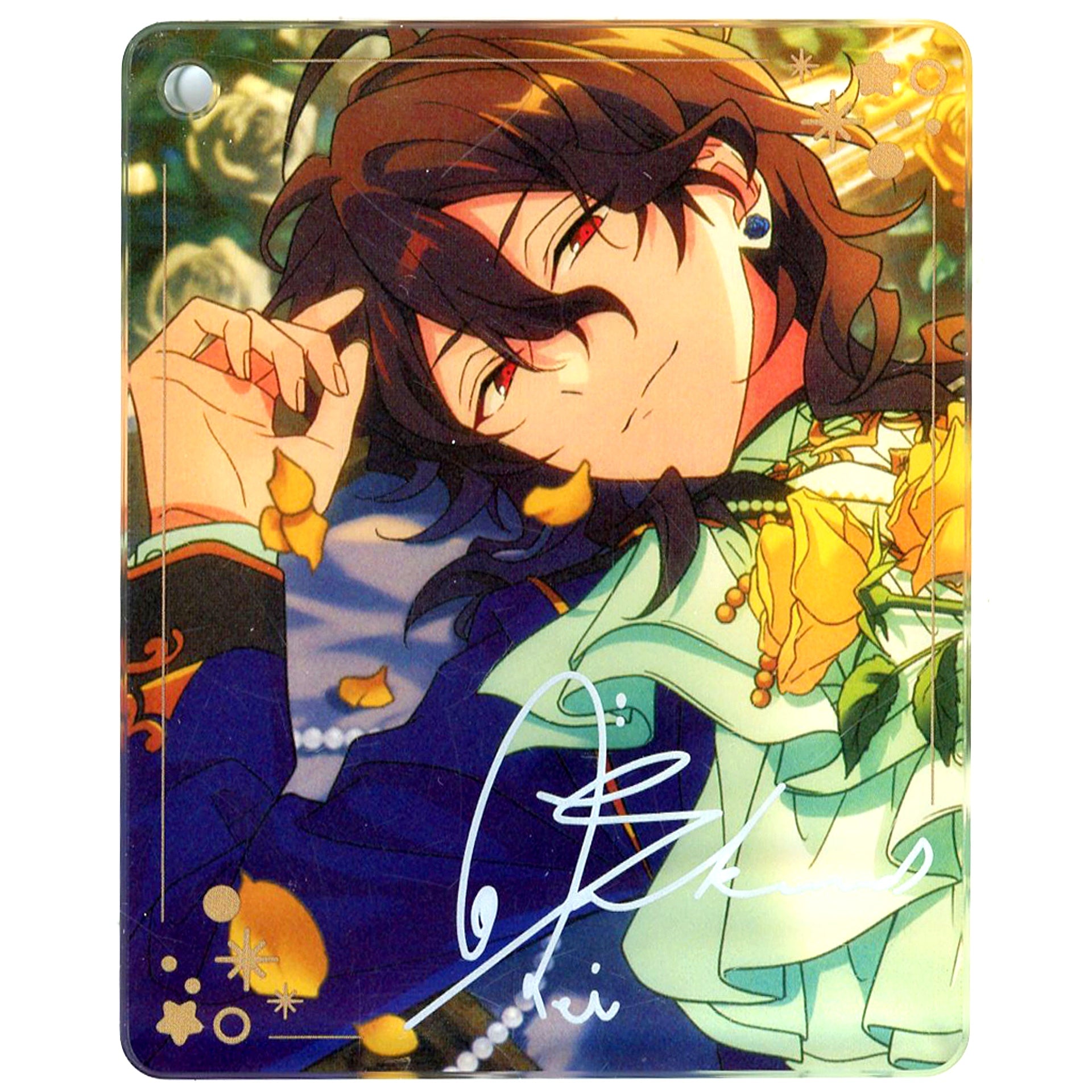 Rei Sakuma Ensemble Stars!! ENSEMBLE HOLIDAY!! x Animate Cafe CoLotta Vol.5 Trading Acrylic Plate Keychain Group E [USED]