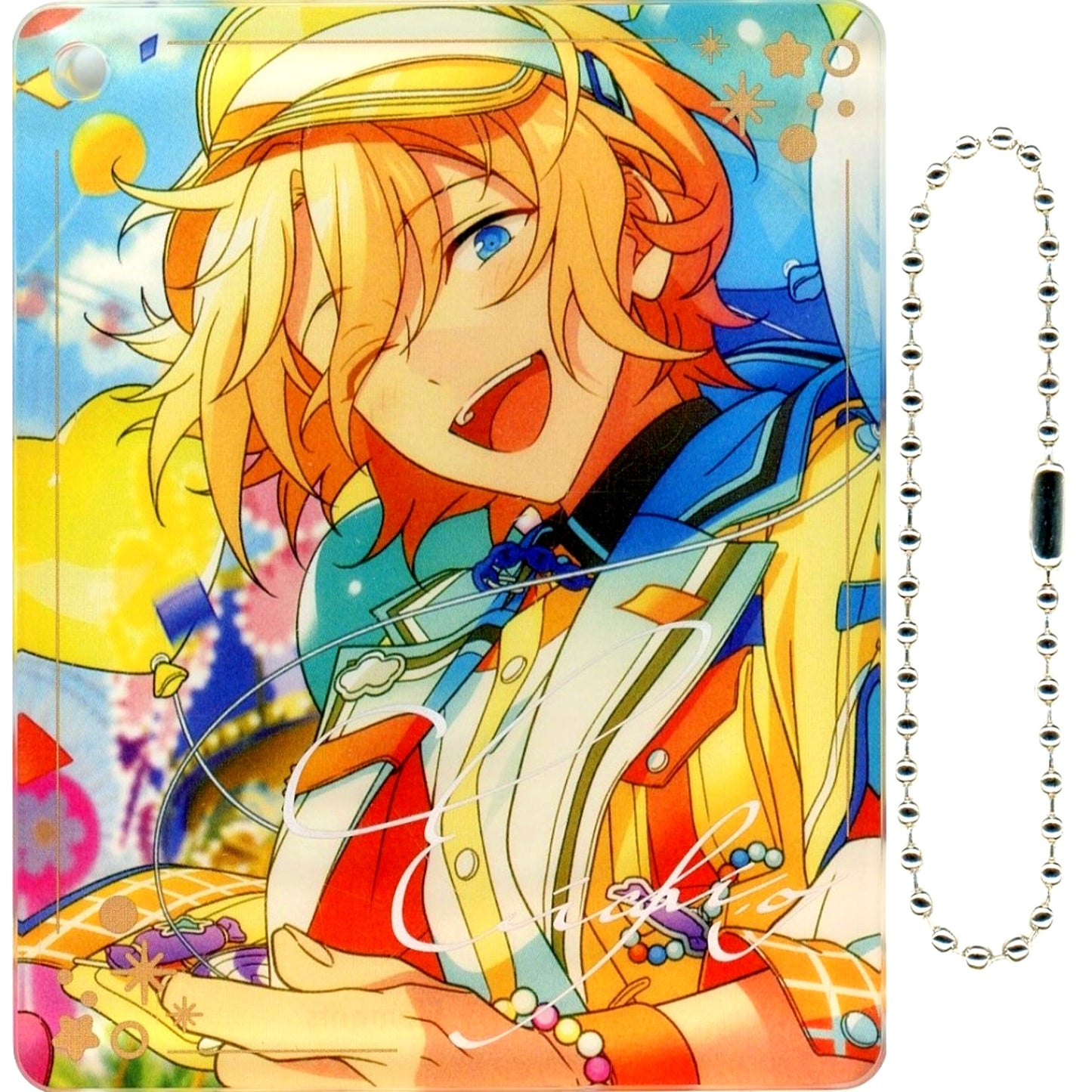 Eichi Tenshouin Ensemble Stars!! CoLotta Vol.5 Trading Acrylic Plate Keychain Group E ENSEMBLE HOLIDAY!! x animatecafe [USED]