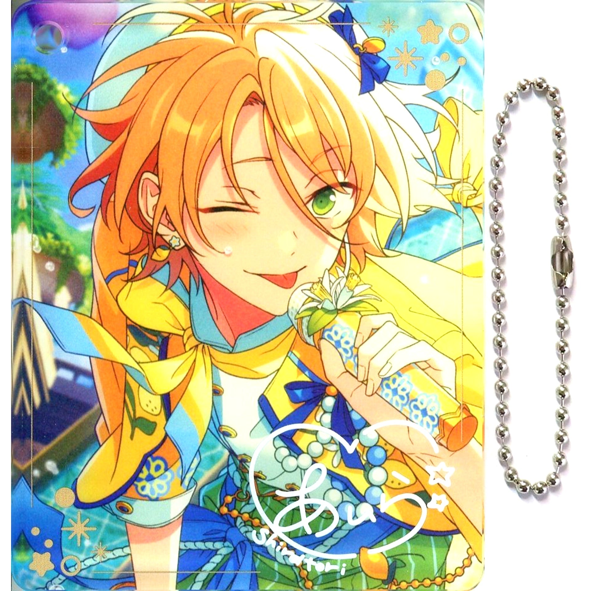 Aira Shiratori Ensemble Stars!! CoLotta Vol.5 Trading Acrylic Plate Keychain Group E ENSEMBLE HOLIDAY!! x animatecafe [USED]
