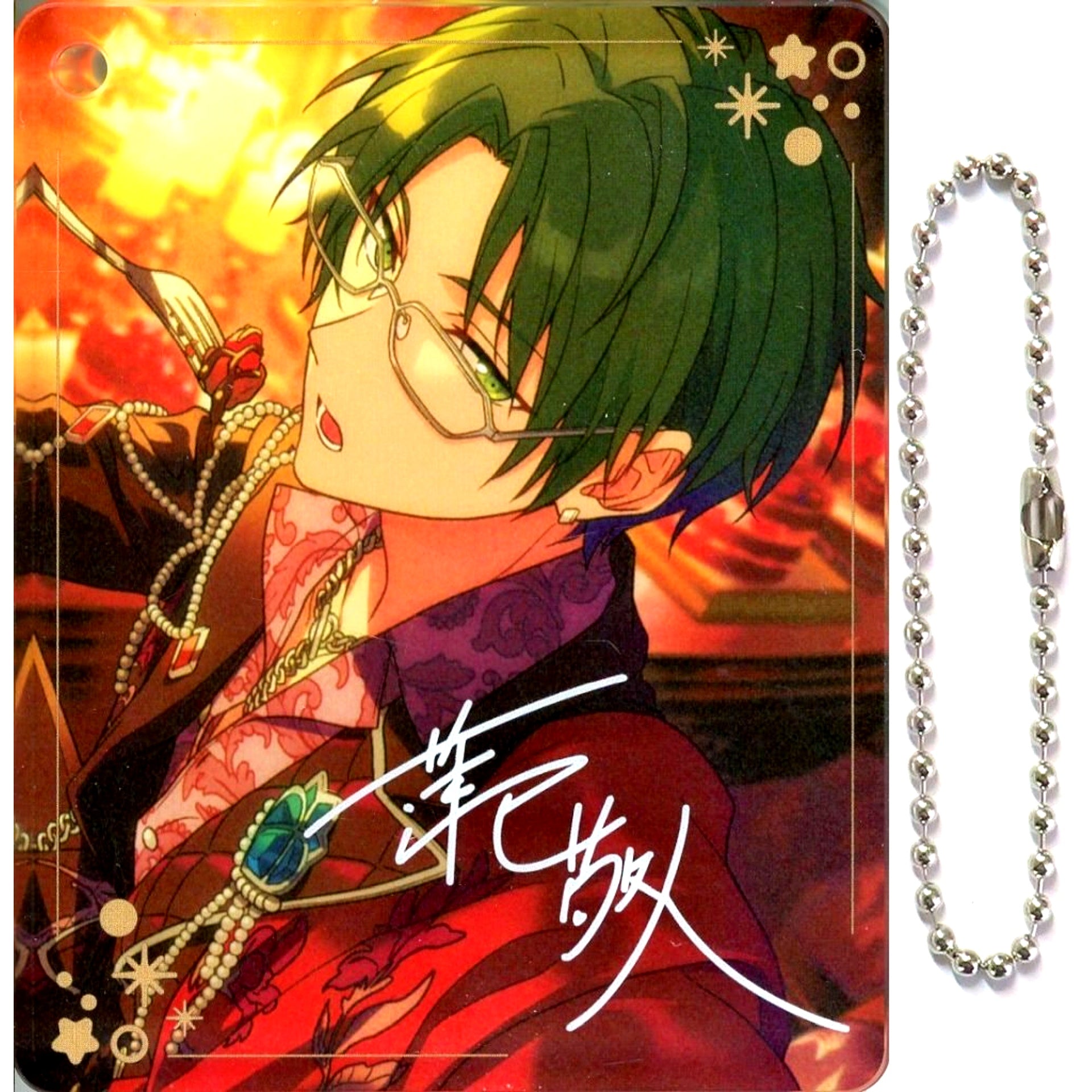 Keito Hasumi Ensemble Stars!! CoLotta Vol.5 Trading Acrylic Plate Keychain Group E ENSEMBLE HOLIDAY!! x animatecafe [USED]
