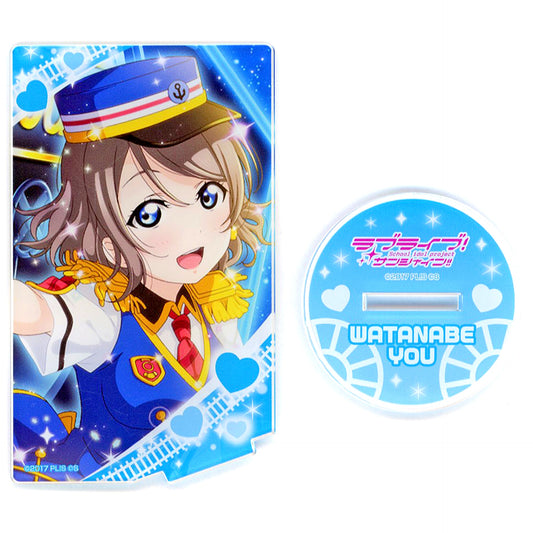 You Watanabe Vol. 5 Aqours Card Style Acrylic Stand Love Live! Sunshine!! Chara Pop Fes [USED]