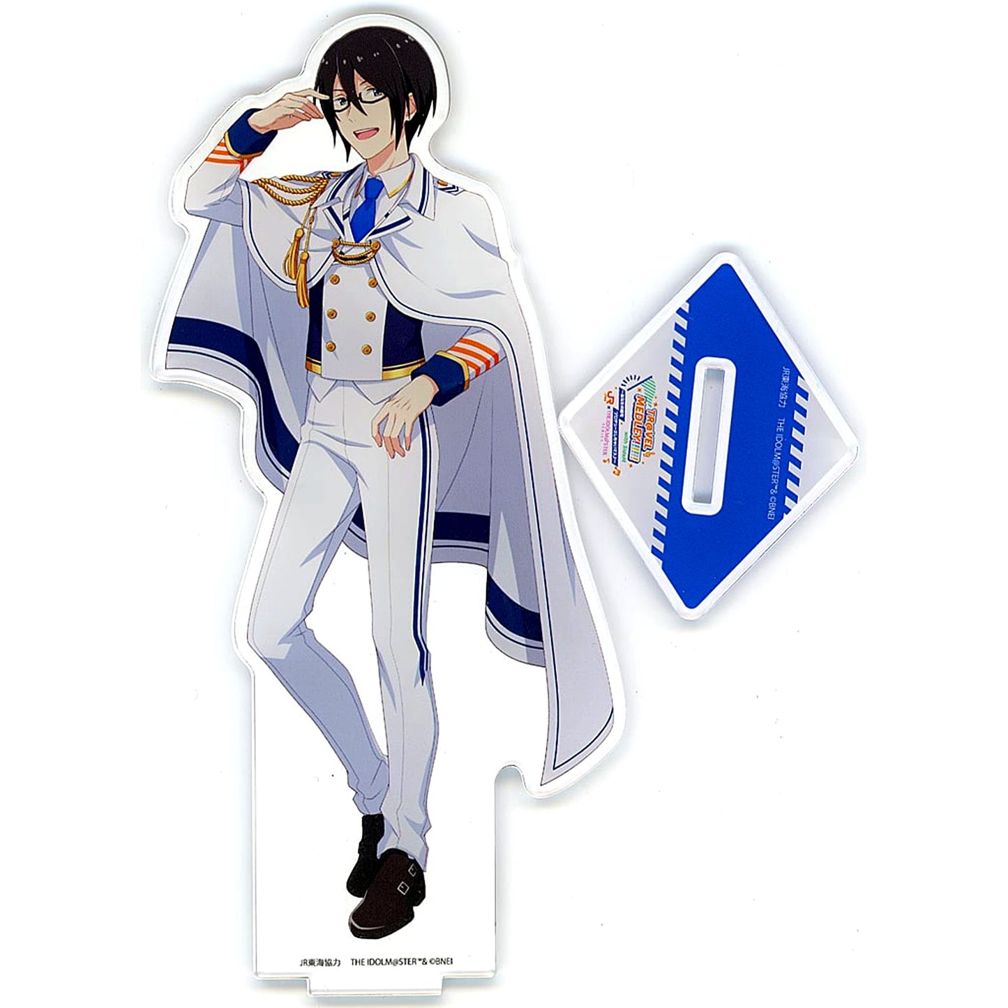 Kaoru Sakuraba The Idolmaster SideM TRAVEL MEDLEY JR Tokai Acrylic Stand [USED]