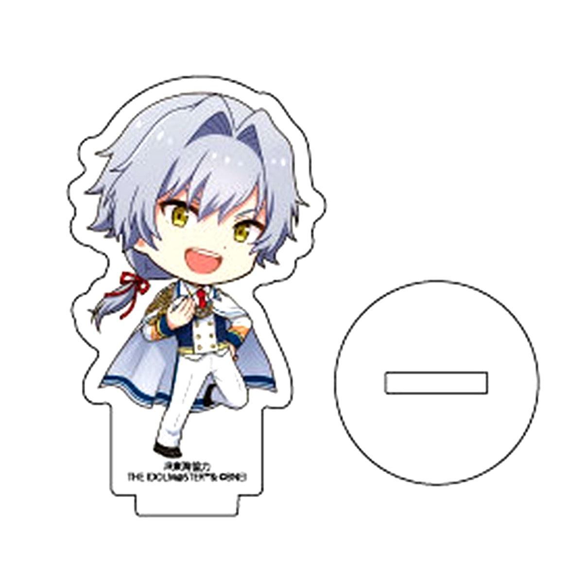 Ren Kizaki The Idolmaster SideM Acrylic Petit Stand Travel Medley!!!!!! with The Idolmaster Series Anata no Tabi wo Produce Shichaimasu JR Tokai [USED]