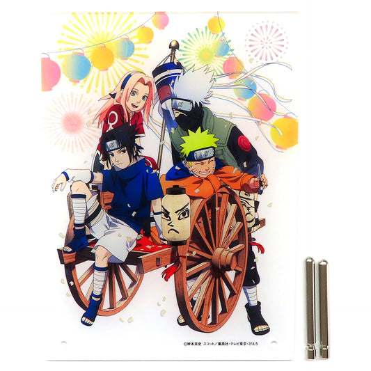 Team 7 Acrylic Panel En Series SASUKE2024 Naruto Shippuden [USED]