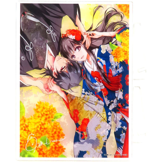 Imaishi Jun Illustration Acrylic Plate Comics The Ogre's Bride Vol. 6 animate Set Bonus Item [USED]