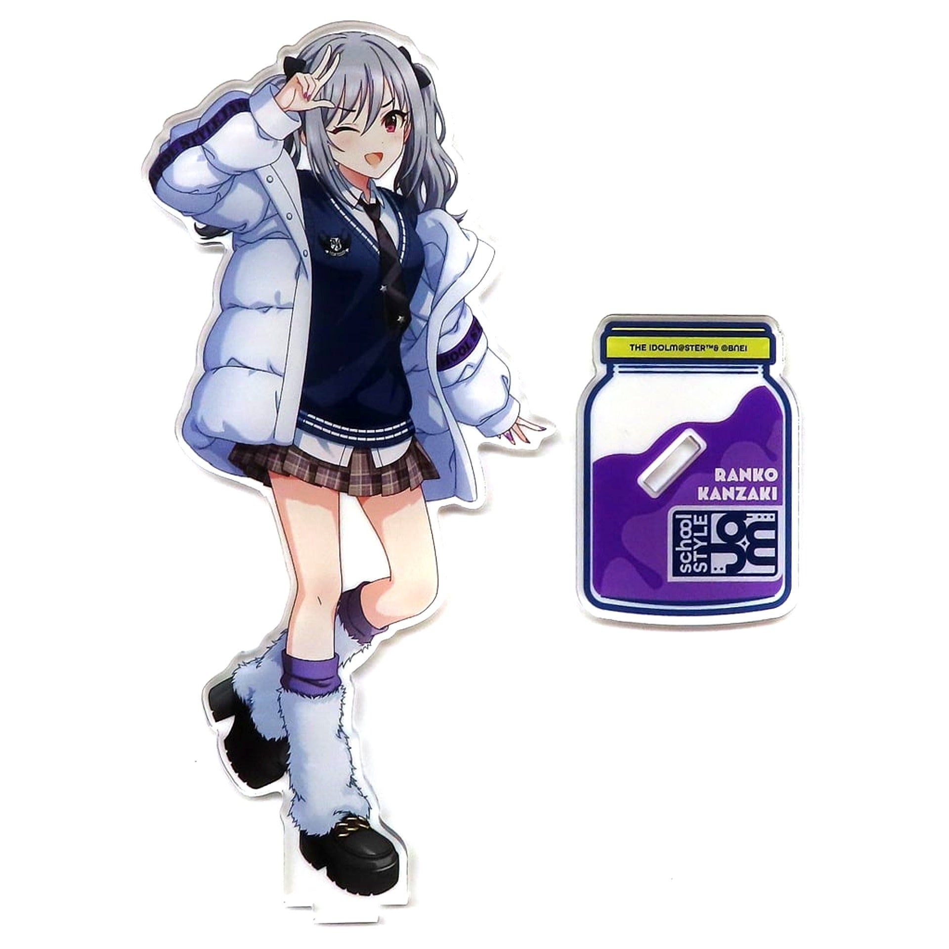 Ranko Kanzaki THE IDOLM@STER Cinderella Girls Acrylic Stand Drawn AFTERSCHOOL STYLEJAM [USED]