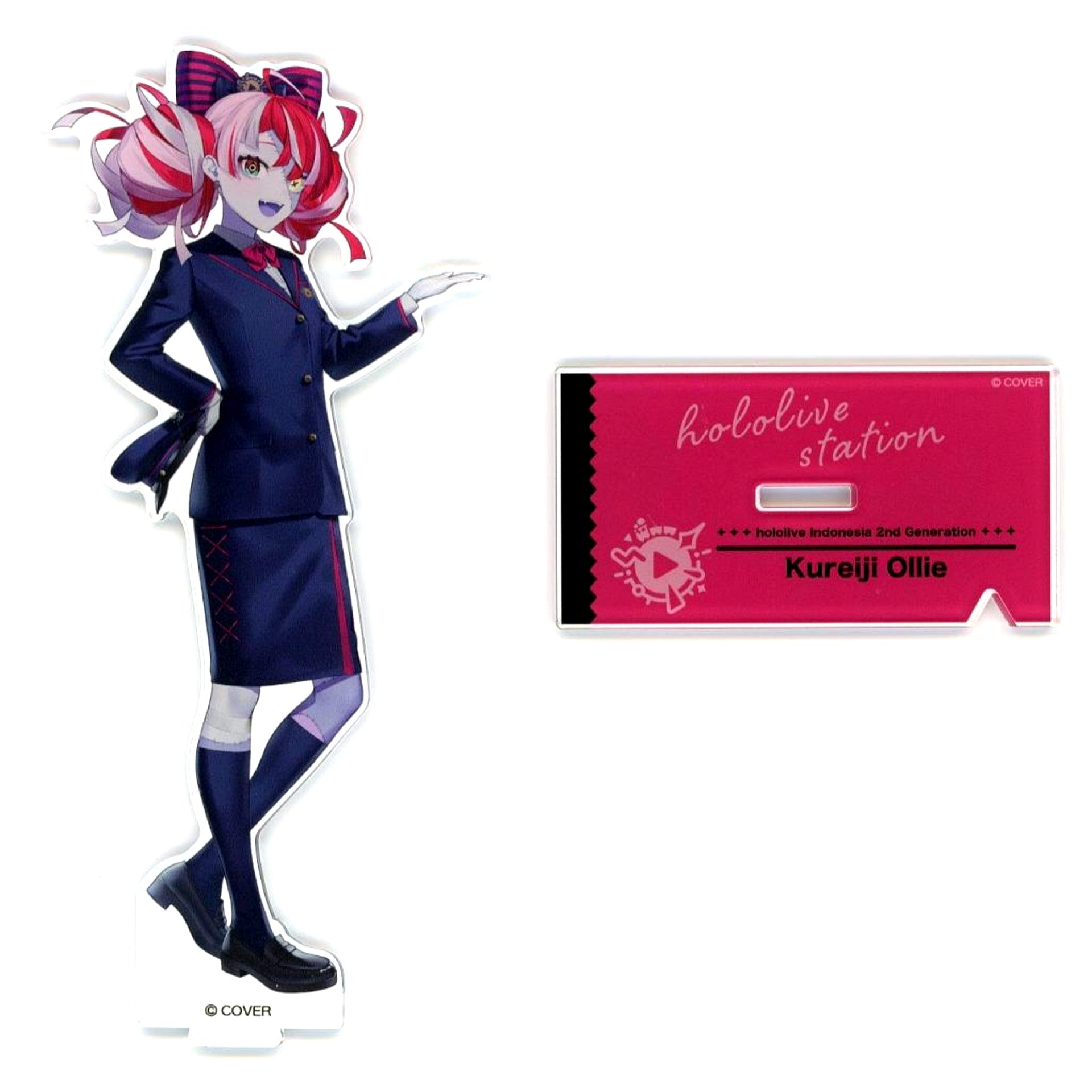 Kureiji Ollie Acrylic Stand hololive Station ver. Virtual YouTuber hololive hololive production official shop in Tokyo Station [USED]
