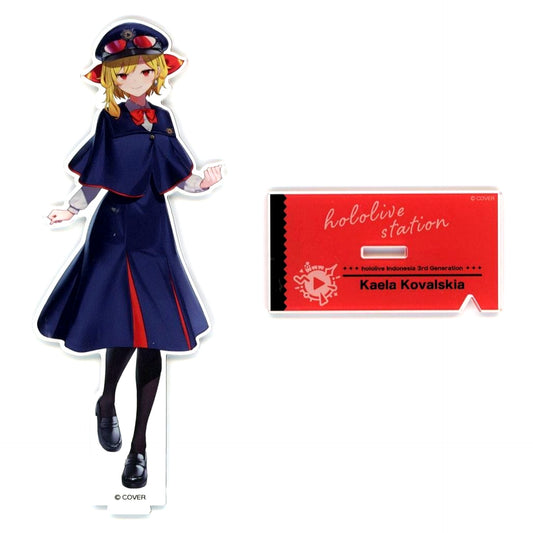 Kaela Kovalskia VTuber Hololive hololive production official shop in Tokyo Station Acrylic Stand hololive Station Ver. [USED]