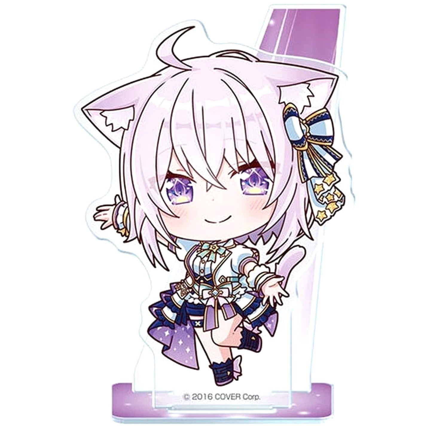 Hololive Nekomata Okayu Acrylic Stand Bright Parade 3 Acrylic Stands [USED]