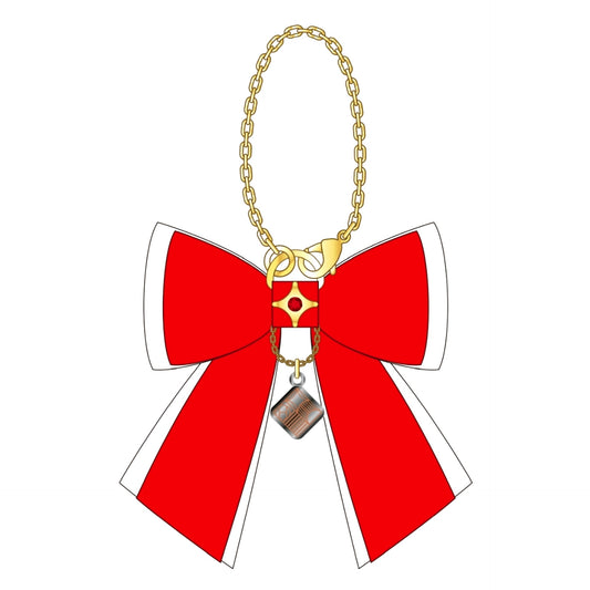 Saki Hanami Gakuen Idolmaster Ribbon Bag Charm [USED]