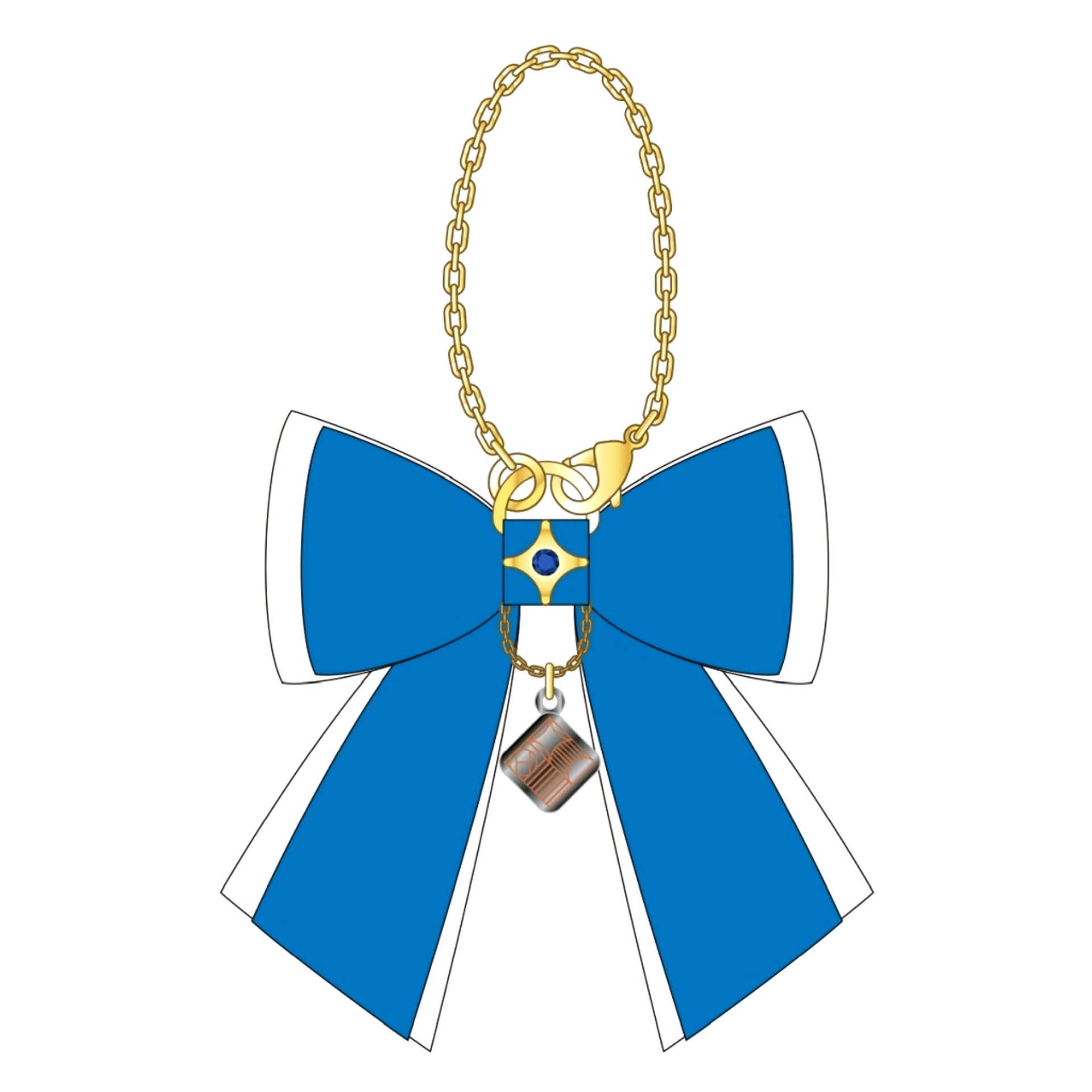 Temari Tsukimura Gakuen Idolmaster Ribbon Bag Charm [USED]