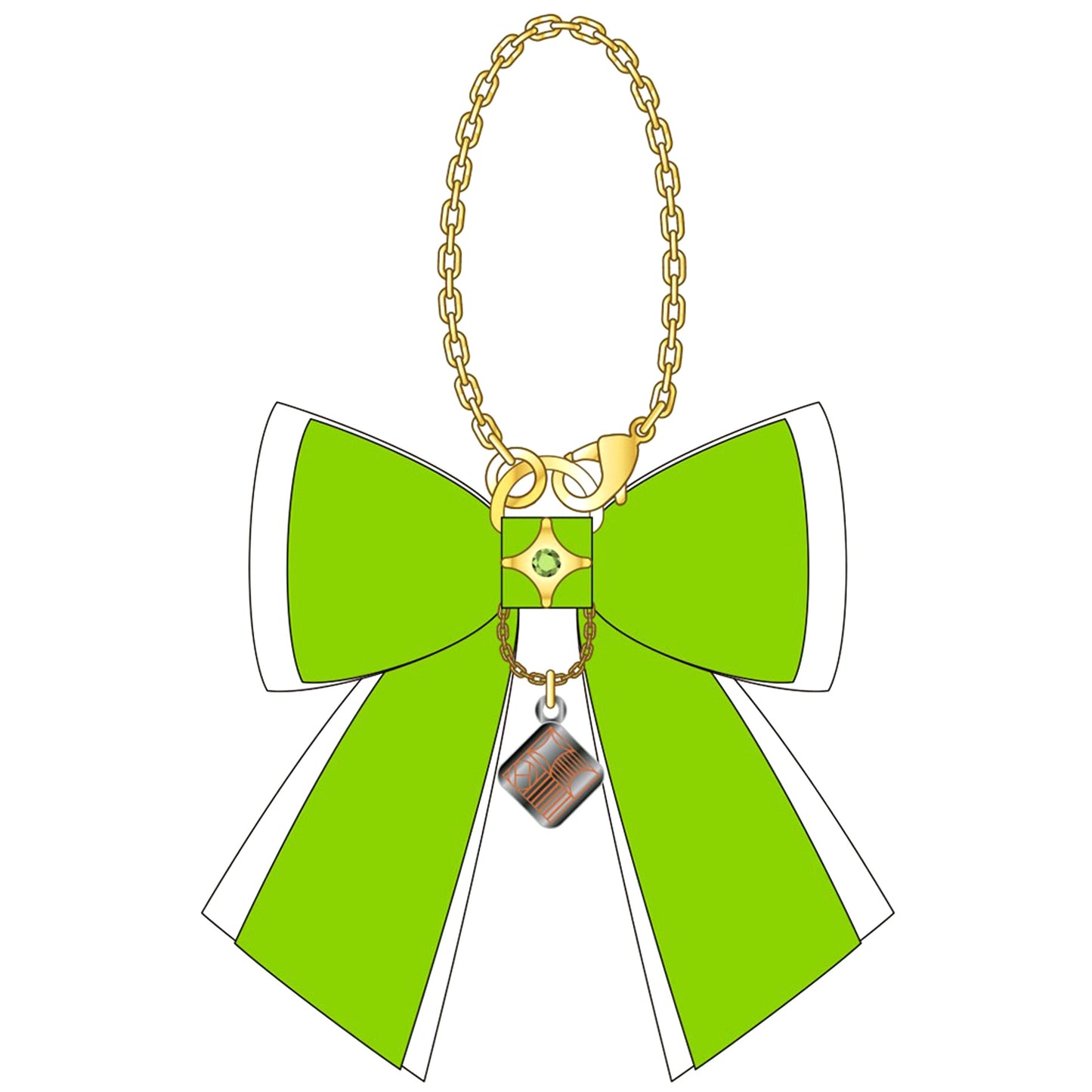 Sumika Shiun Gakuen Idolmaster Ribbon Bag Charm [USED]