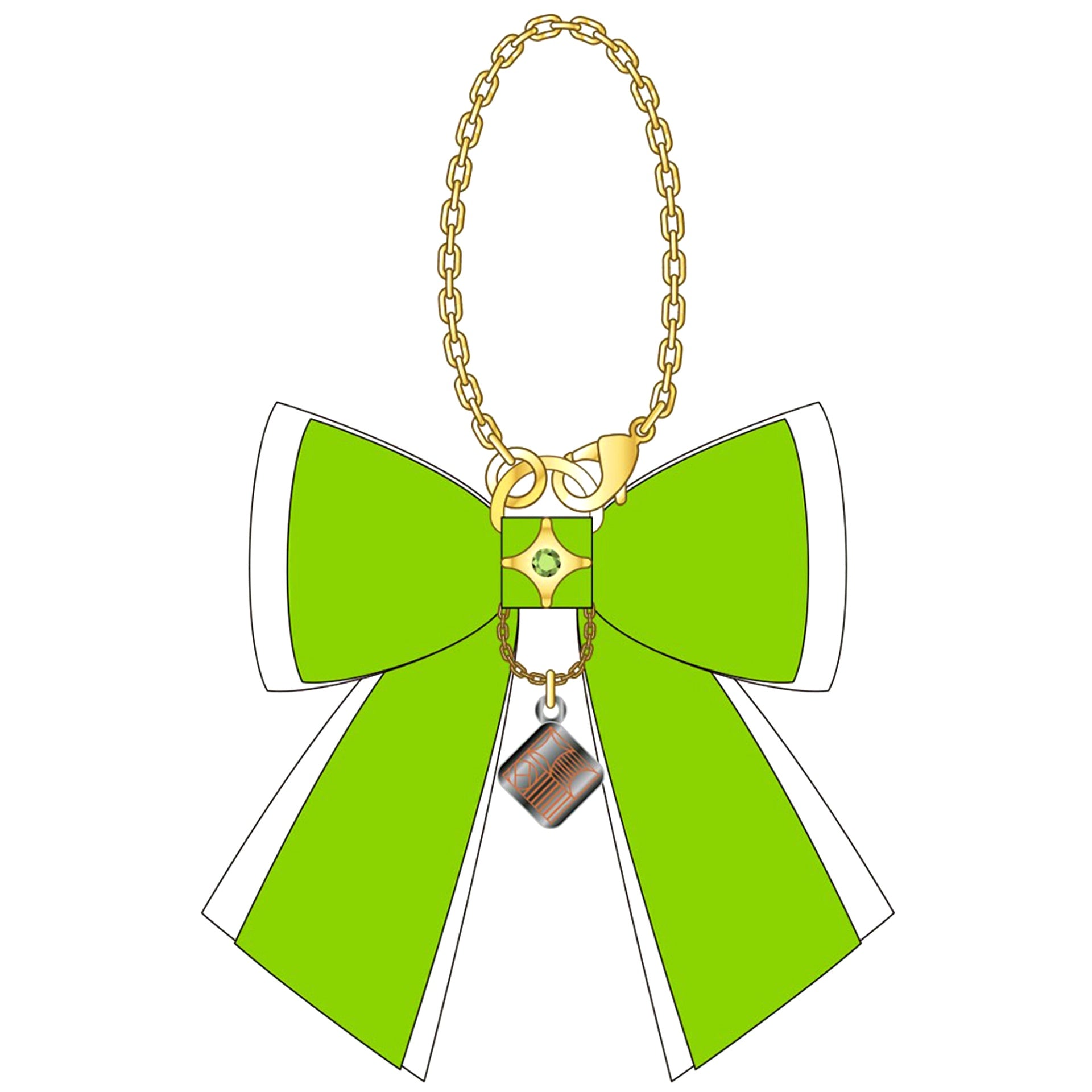 Sumika Shiun Gakuen Idolmaster Ribbon Bag Charm [USED]