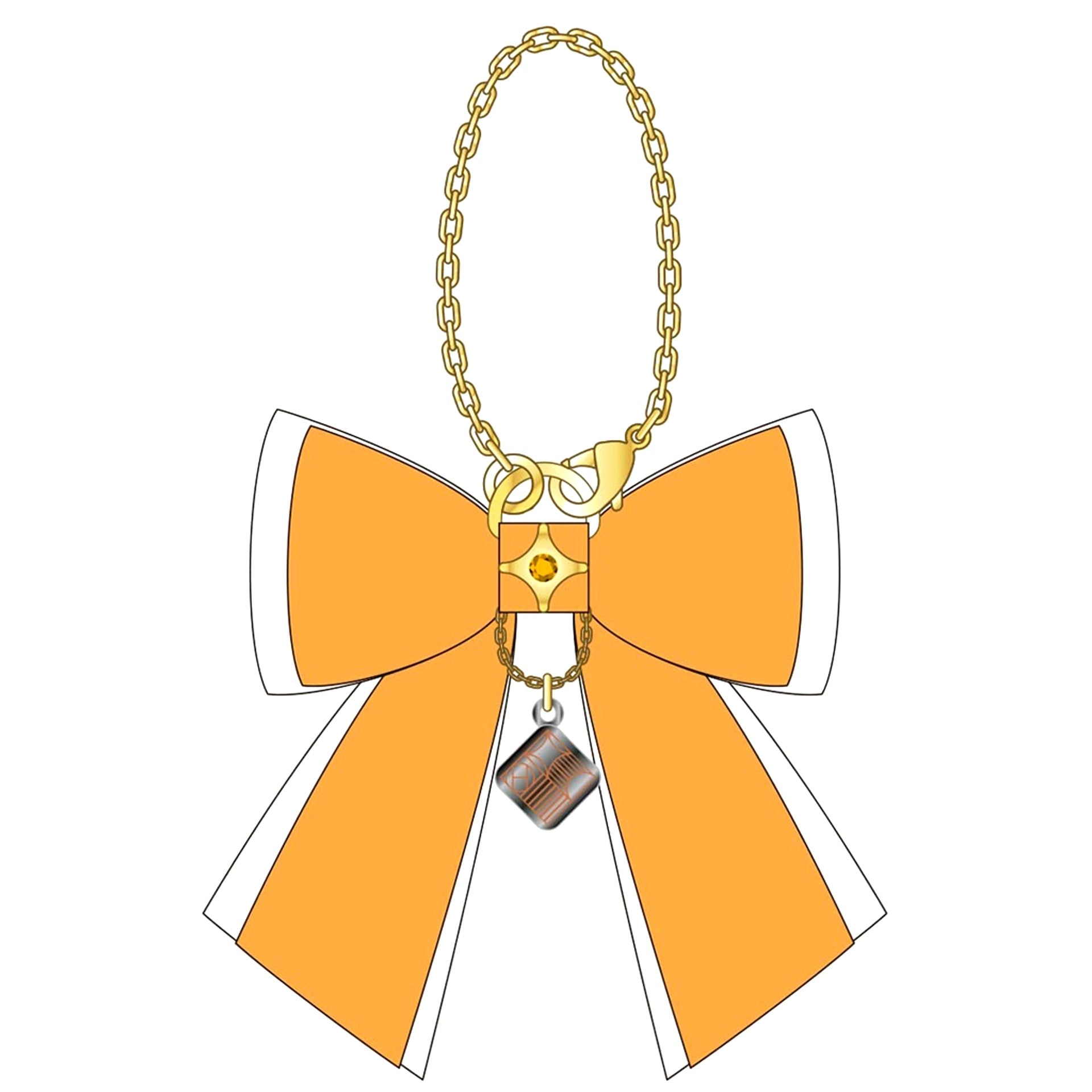 Sena Juo Gakuen Idolmaster Ribbon Bag Charm [USED]