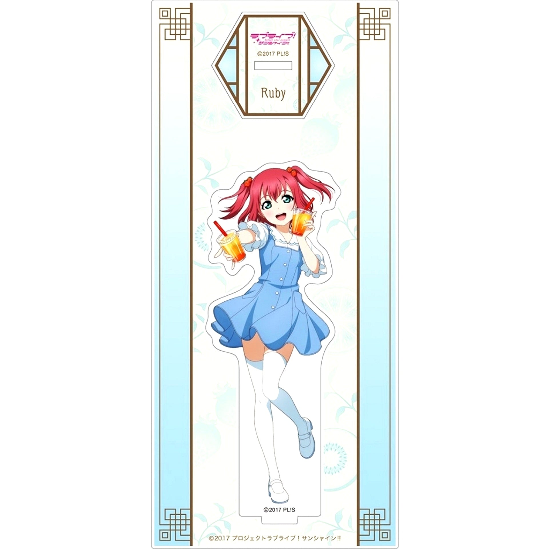 Ruby Kurosawa Asia Tour Fair Ver. Acrylic Stand Love Live! Sunshine!! [USED]