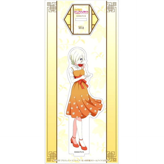 Mia Taylor Asia Tour Fair Ver. Acrylic Stand Love Live! Nijigasaki High School Idol Club [USED]