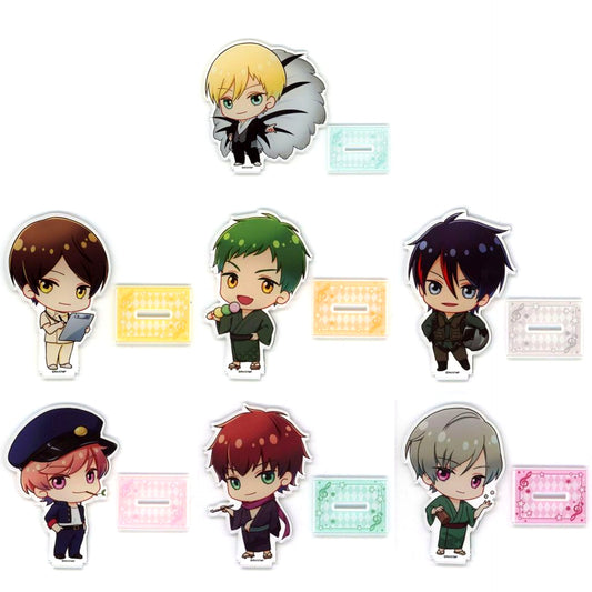 Set of 7 STARMYU Trading Acrylic Stand B STARMYU x AmoCrepe [USED]