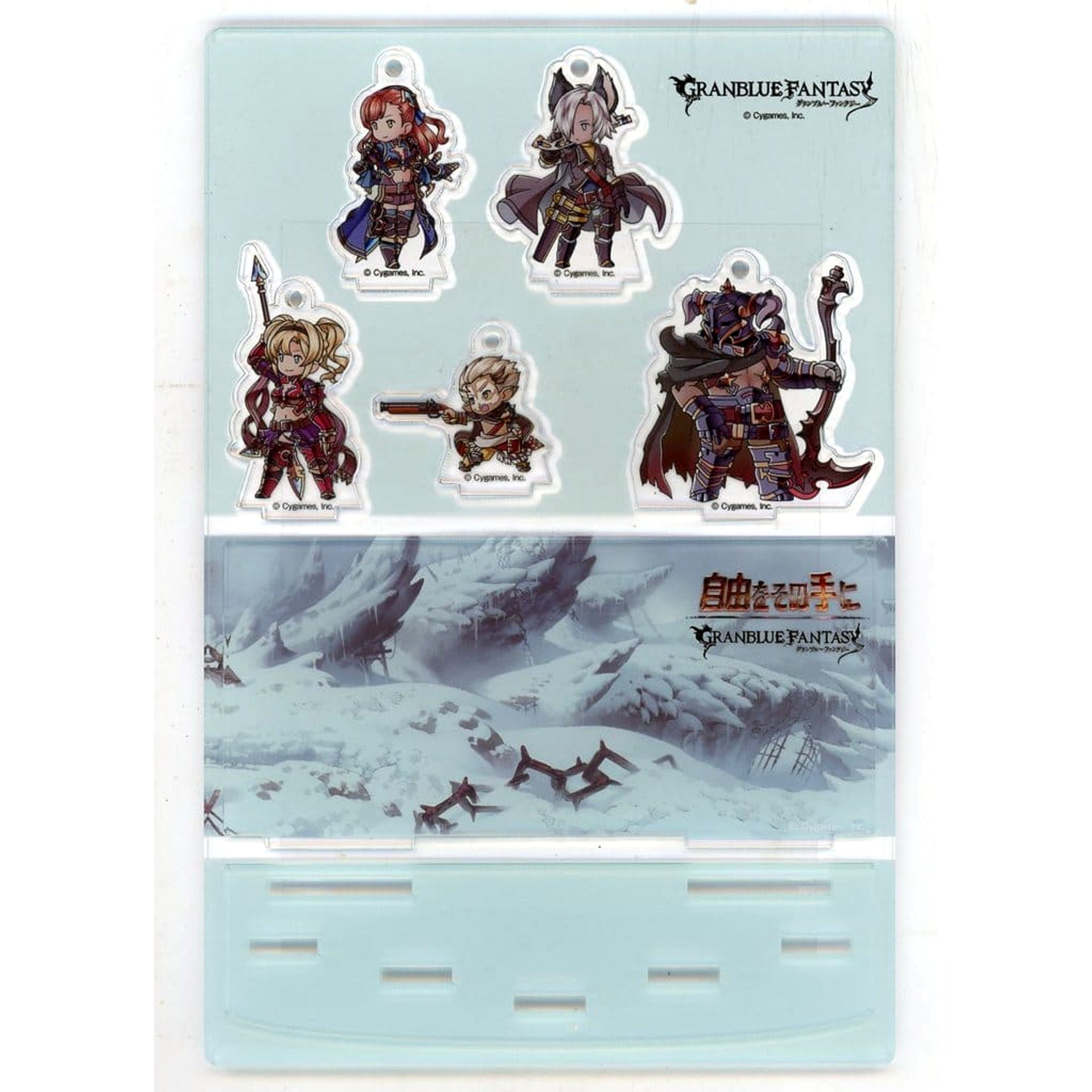 Granblue Fantasy Eustace & Others Gripping Freedom Event Acrylic Stand C Acrylic Stands [USED]